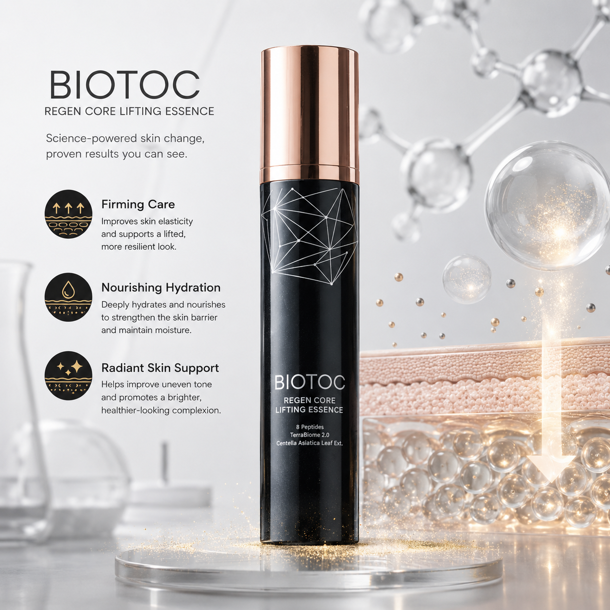 BIOTOC Regen Ampoule | Intensive Lifting &amp; Firming Essence