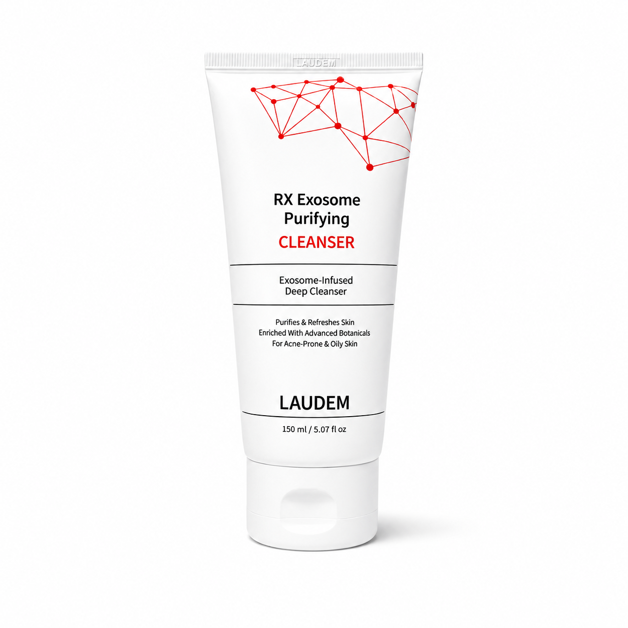 LAUDEM RX Exosome Purifying Cleanser 150ml | Cream Cleanser for Oily Skin